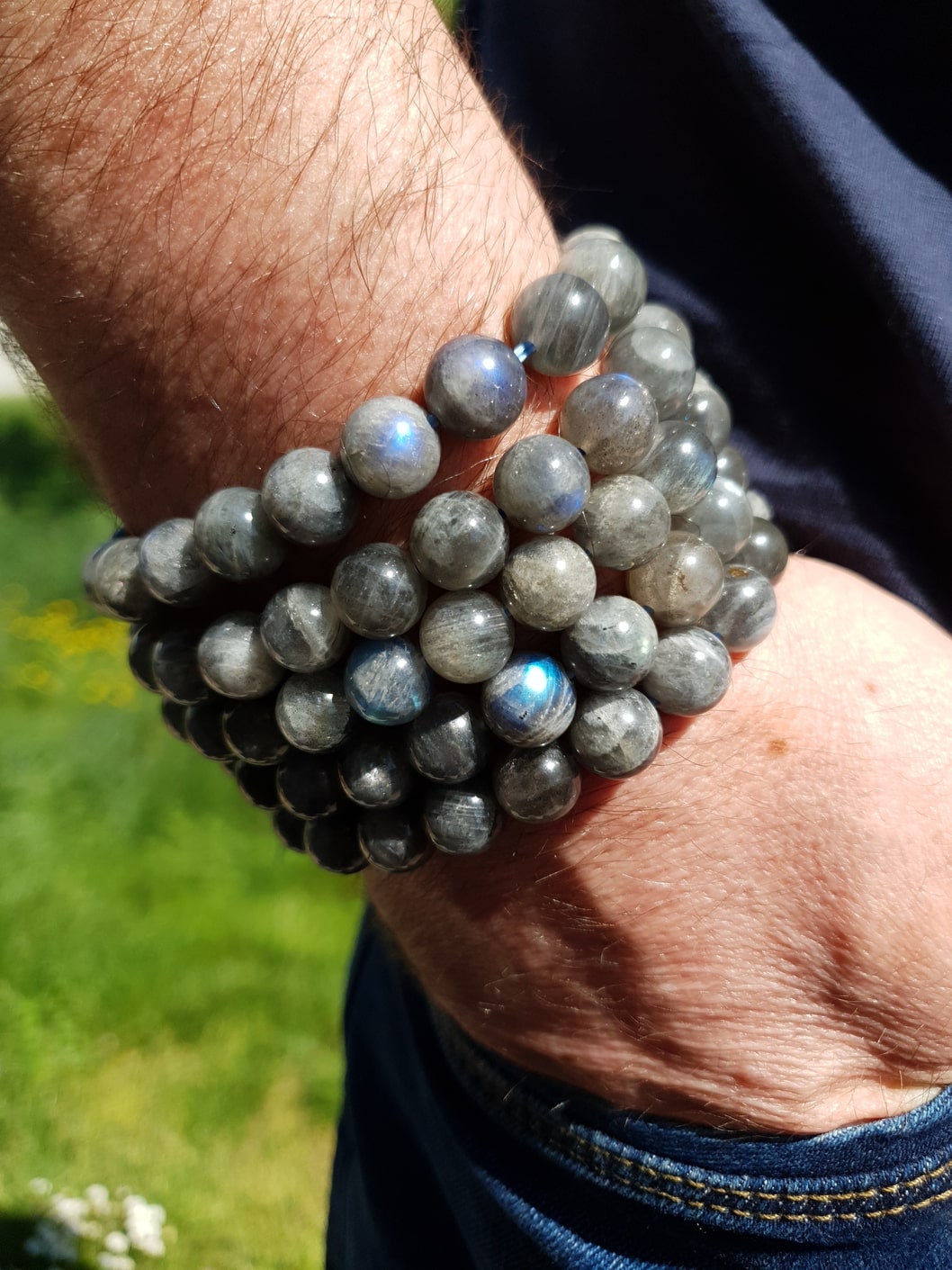 Bracelet Labradorite Taille L