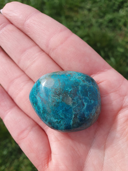 Chrysocolle pierres roulées