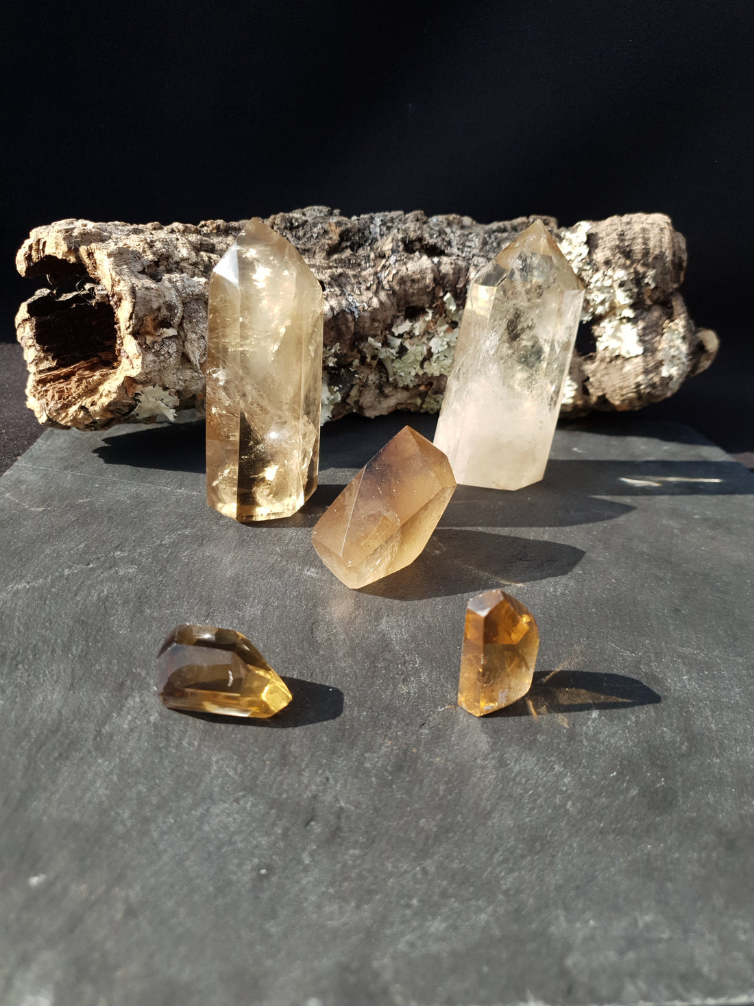 Citrine naturelle pointe