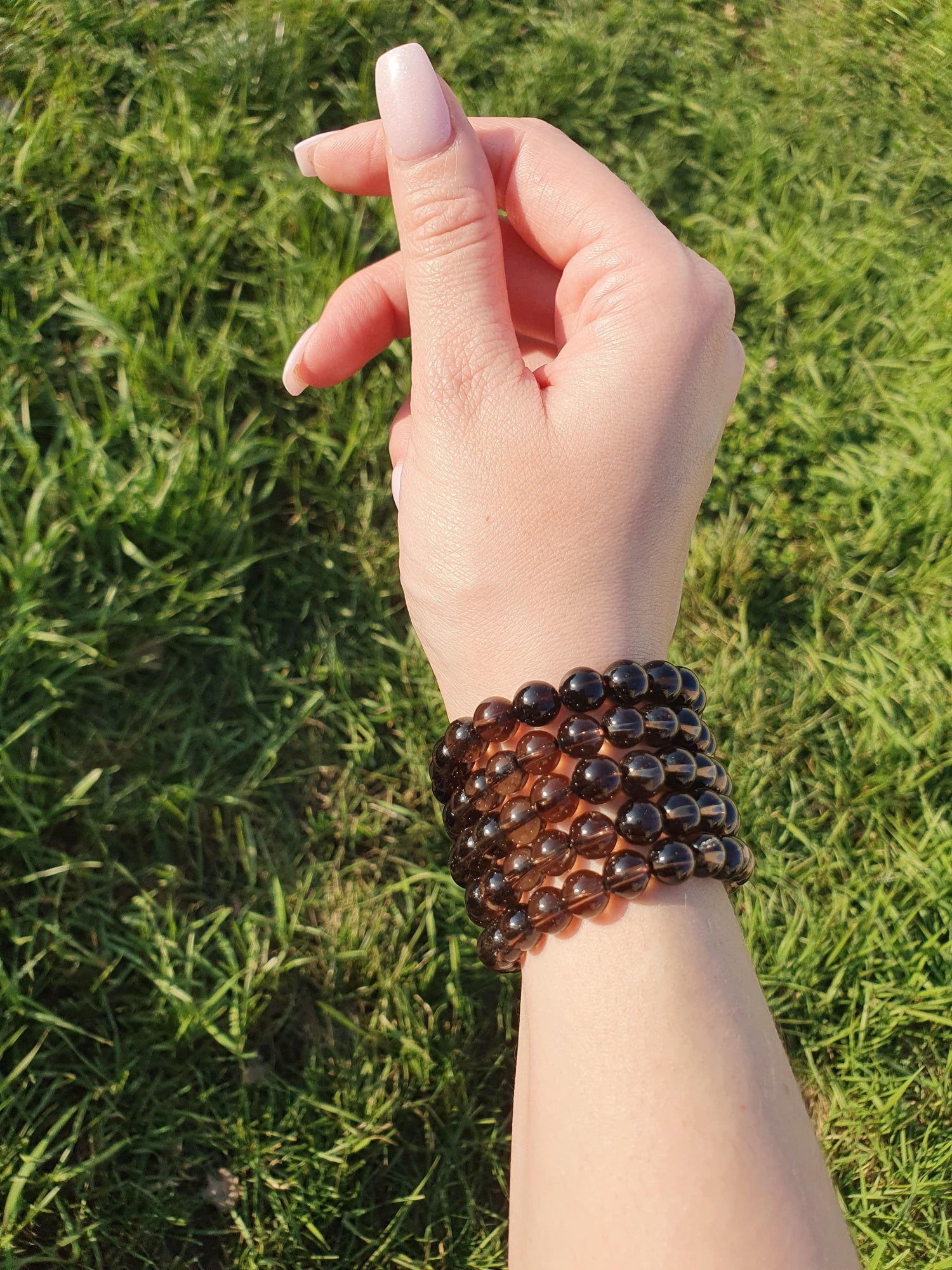 Bracelet Quartz fumé